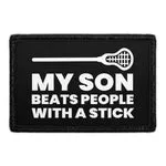 Pull Patch My Son Beats People patch velcro sport
