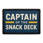 Pull Patch Captain of the Snack Deck patch krydstogt