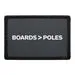 Pull Patch Boards Poles patch 3x2 snowboard