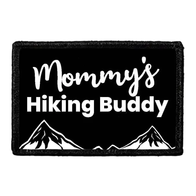 Pull Patch Mommy's Hiking Buddy patch velcro