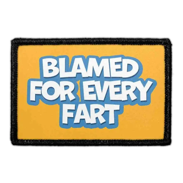 Pull Patch Blamed for Every Fart patch med velcro