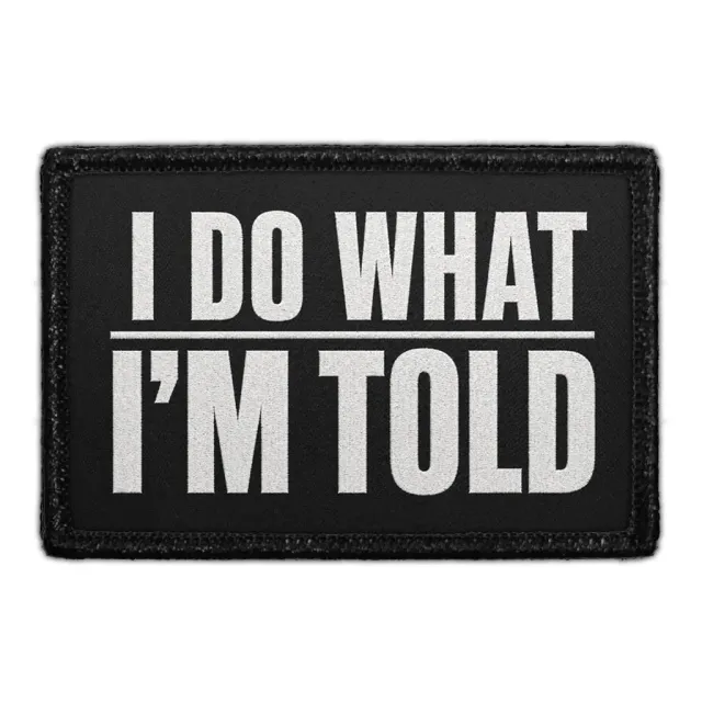 Pull Patch I Do What I’m Told patch 7,6x5 cm bryllup