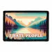 Pull Patch I Hate People Lake patch med velcro sjovt motiv