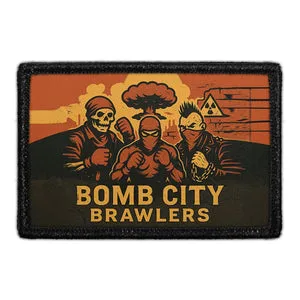 Pull Patch Bomb City Brawlers patch 76x51 mm velcro