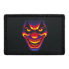 Pull Patch Laughter in the Dark klovnepatch velcro 3x2