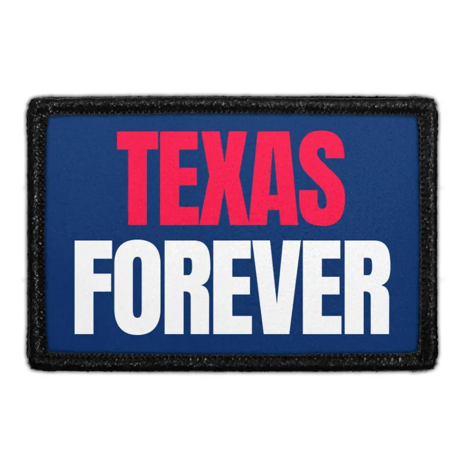 Pull Patch Texas Forever velcropatch aftagelig
