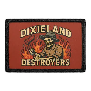 Pull Patch Dixieland Destroyers patch velcro humor