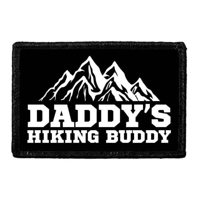 Pull Patch Daddy's Hiking Buddy patch far vandring