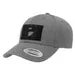 Pull Patch Premium Curved Bill snapback kasket mørkegrå uld