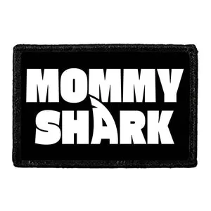 Pull Patch Mommy Shark patch velcro