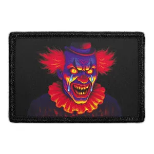 Pull Patch Painted Tears Scary Clown patch velcro