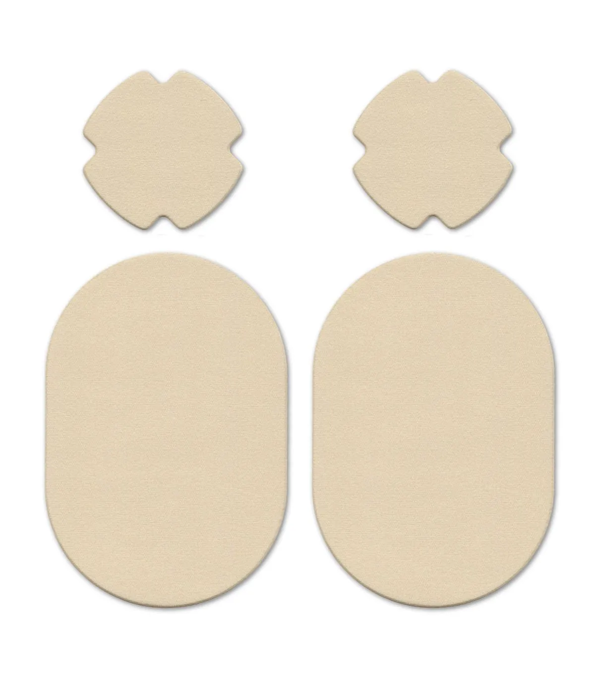 FabPatch Stretch Nude strygemærker 4-pak