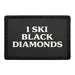 Pull Patch I Ski Black Diamonds patch velcro ski