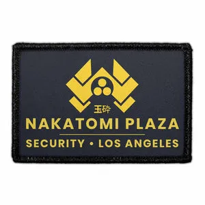 Pull Patch Nakatomi Plaza Security patch sort velcro