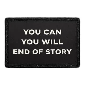 Pull Patch You Can You Will patch 3x2 velcro