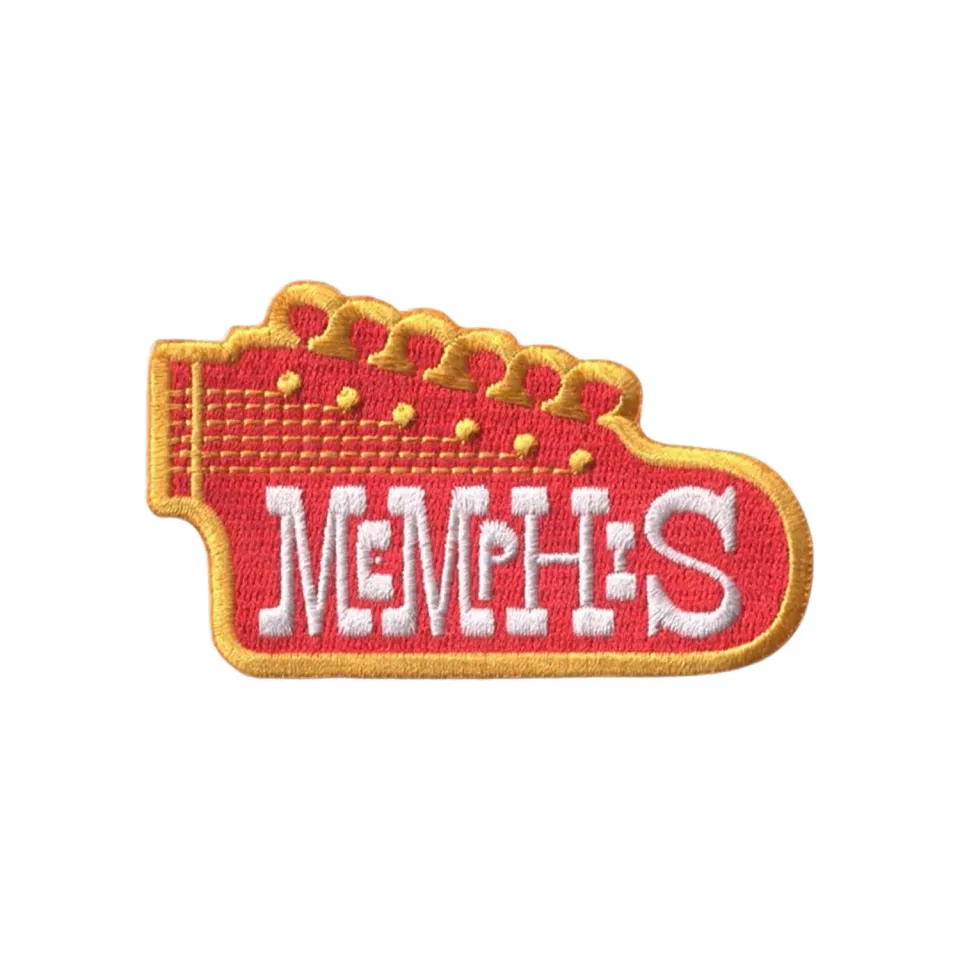 Vagabond Heart Memphis strygemærke 51x79 mm