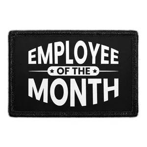 Pull Patch Employee Of The Month patch med velcro