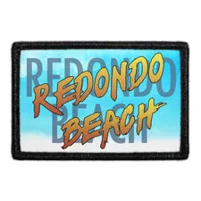 Pull Patch Redondo Beach Baywatch patch 76x51 mm