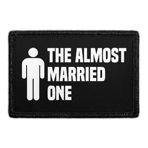 Pull Patch The Almost Married One patch 76x51 mm groom