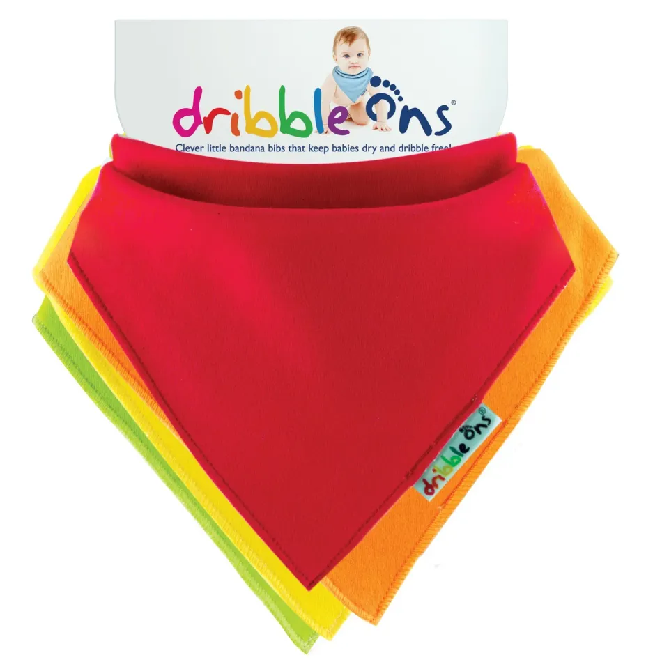 Sock Ons Dribble Ons savlesmæk bandana brights
