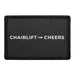 Pull Patch Chairlift to Cheers patch med velcro ski