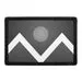 Pull Patch Denver City Flag patch 3x2 sort-hvid