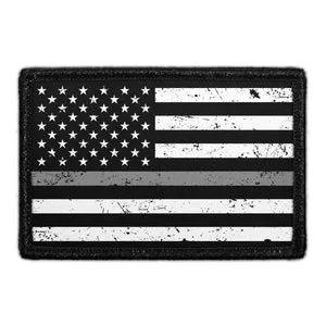 Pull Patch Flag Corrections Distressed patch 3x2 velcro