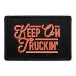 Pull Patch Keep On Truckin' patch med velcro 1 stk