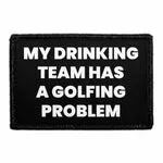 Pull Patch Drinking Team patch 1 stk golfhumor