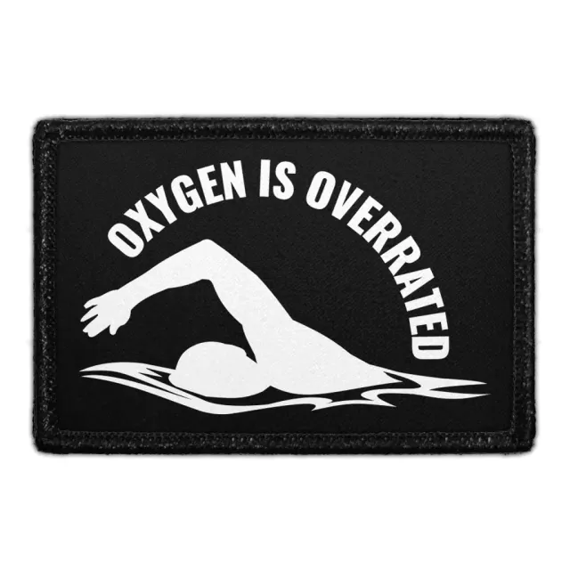 Pull Patch Oxygen Is Overrated patch 76x51 mm velcro