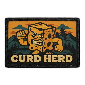 Pull Patch Curd Herd patch 1 stk med velcro