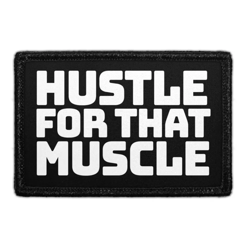 Pull Patch Hustle Muscle patch med velcro styrke