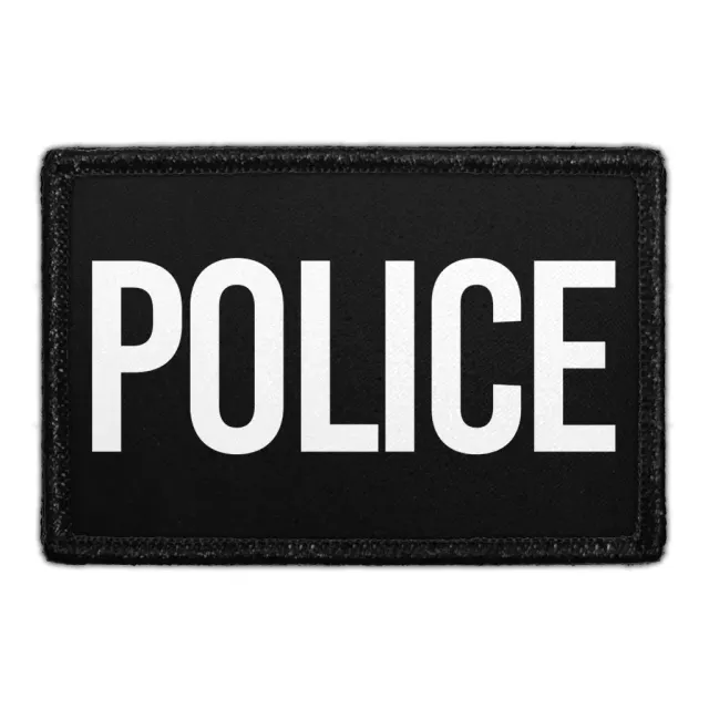 Pull Patch Police patch 7,6x5 cm velcro
