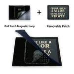 Pull Patch Sailor Pirate patch med velcro 7,6x5 cm