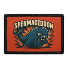 Pull Patch Spermageddon patch velcro humor
