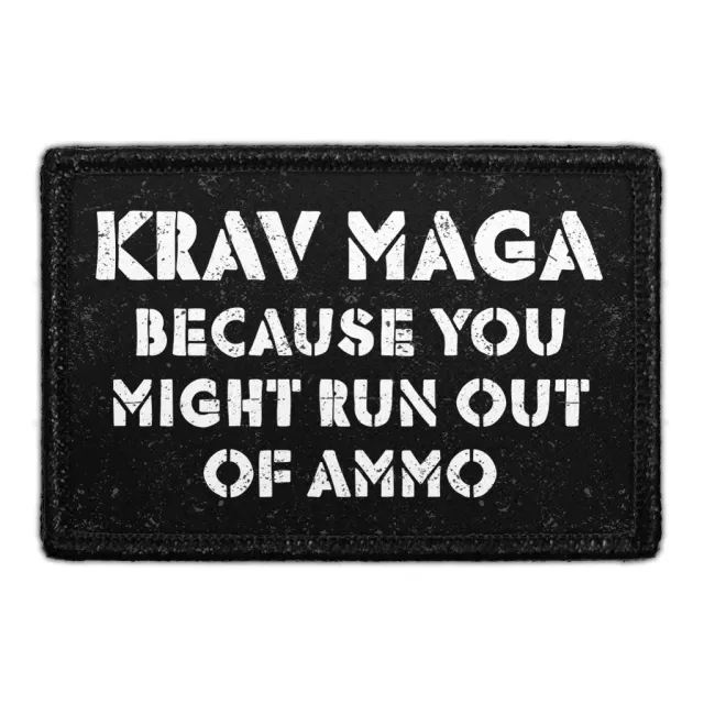 Pull Patch Krav Maga patch 1 stk velcro