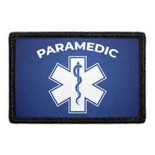 Pull Patch Paramedic Blue patch velcro blå