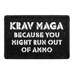 Pull Patch Krav Maga patch 1 stk velcro
