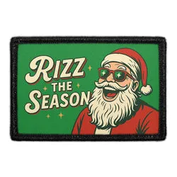 Pull Patch Rizz The Season patch 3x2 velcro jul