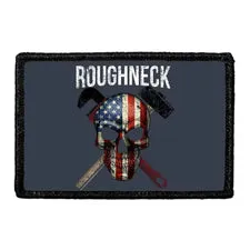 Pull Patch Roughneck US Skull patch velcro kranie