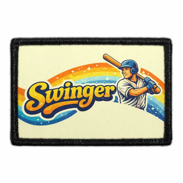 Pull Patch Swinger patch med velcro – baseball