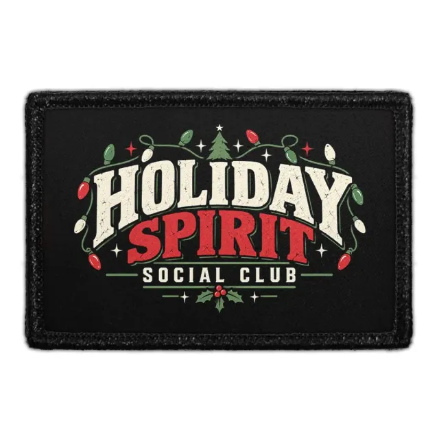 Pull Patch Holiday Spirit Social Club patch 76x51 mm jul