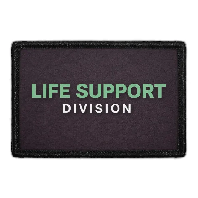 Pull Patch Life Support Division patch 3x2 velcro medic