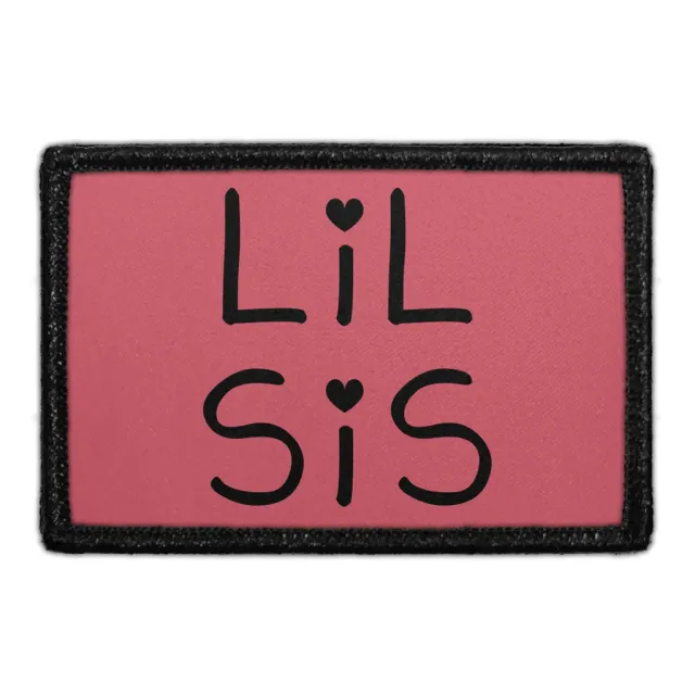 Pull Patch Lil Sis patch 76x51 mm velcro