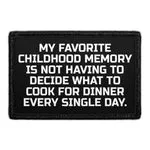 Pull Patch Childhood Memory patch velcro citat 7,6 cm