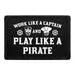 Pull Patch Work Like A Captain patch 76x51 mm tekst