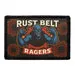 Pull Patch Rust Belt Ragers velcro patch tekst