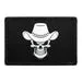Pull Patch Skull With Hat patch 1 stk med hat-kranie