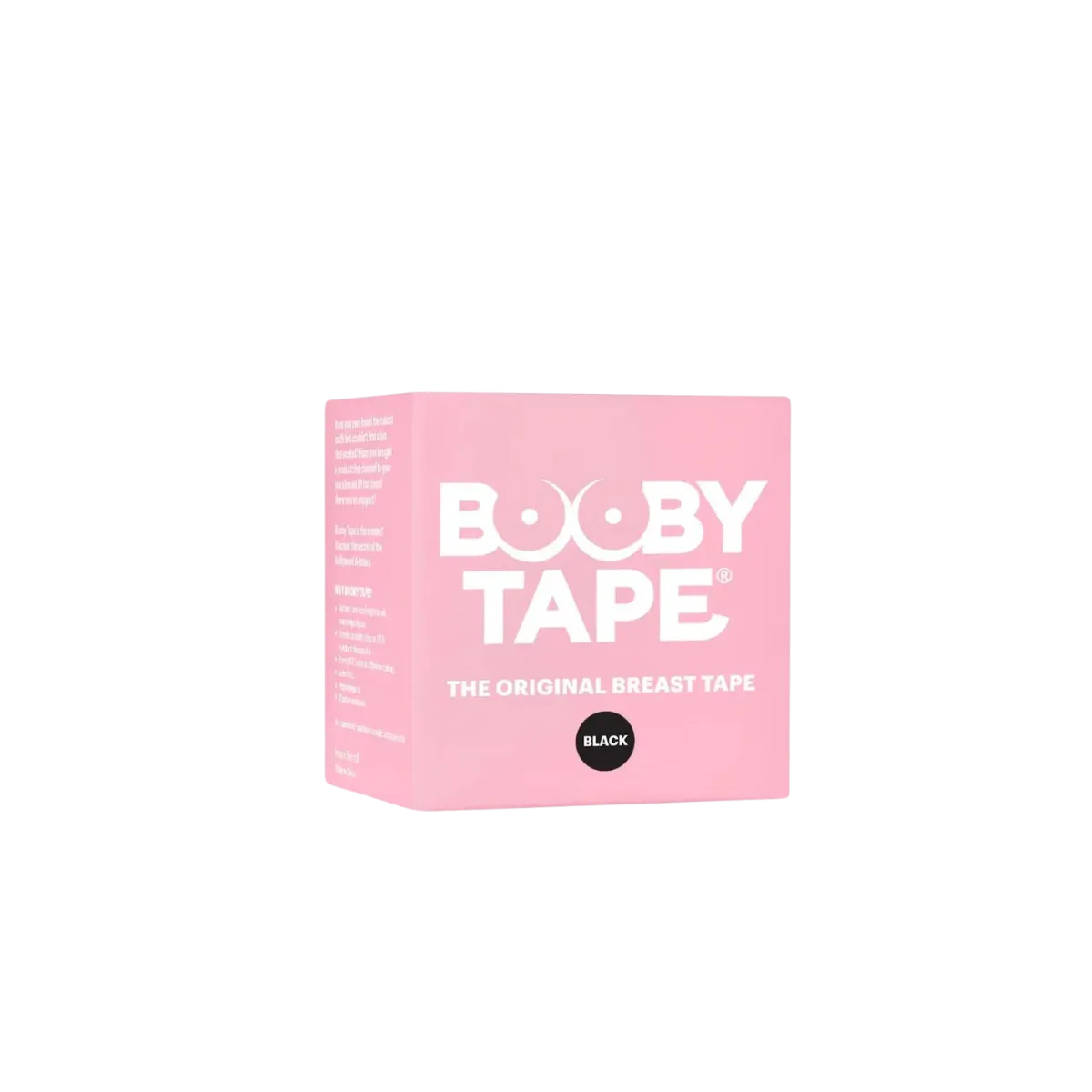 Booby Tape Black brysttape sort løft uden bh
