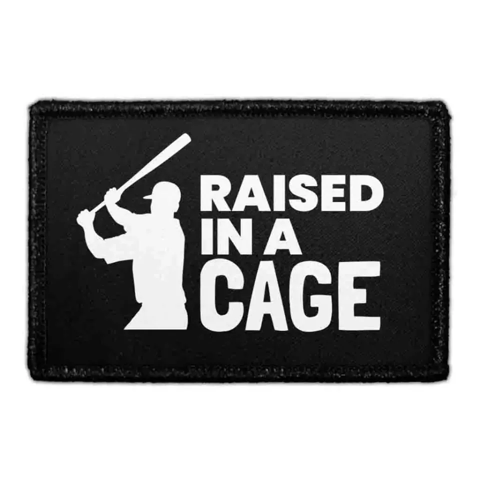 Pull Patch Raised In A Cage patch 76x51 mm sport